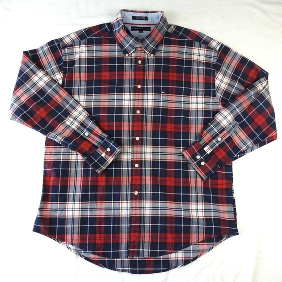 Tommy Hilfiger Other - Tommy Hilfiger Men's Button Up Shirt Size XL
